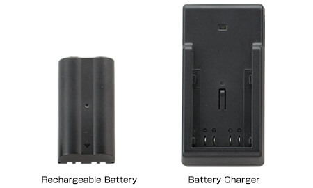 RECHARGEABLE BATTERY AVAILABLE (Optional)