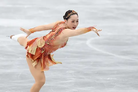 Figure skater Wakaba Higuchi