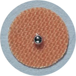 Pellets with tan color tape