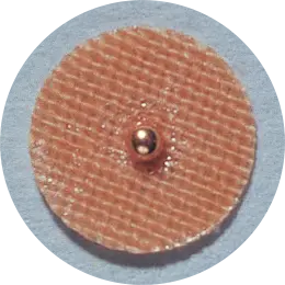 Pellets with tan color tape