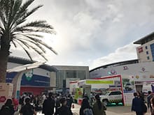 Entrance at ARAB HEALTH 2018