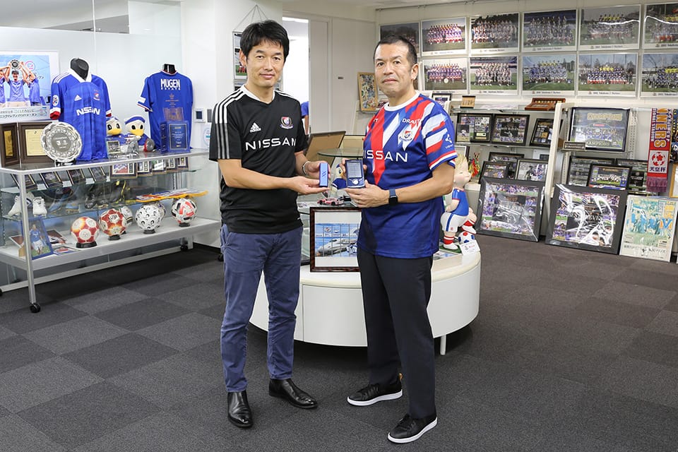 photo: photo session width the F. Marinos Sports Club