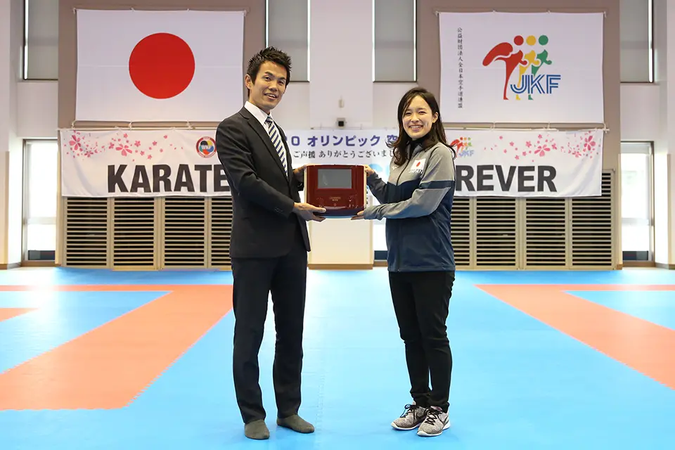 photo: photo session width the Japan Karate-do Federation
