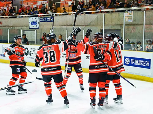 photo:The Japanese national hockey team