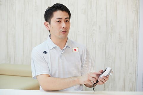 Interview with trainer Akira Sato