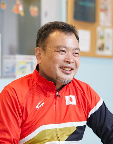 Interview with trainer Tameyasu Maeda