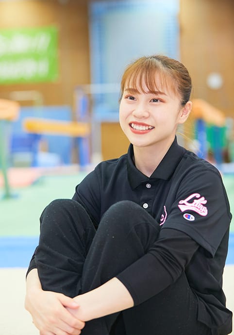 Artistic Gymnast Aiko Sugihara answered various questions