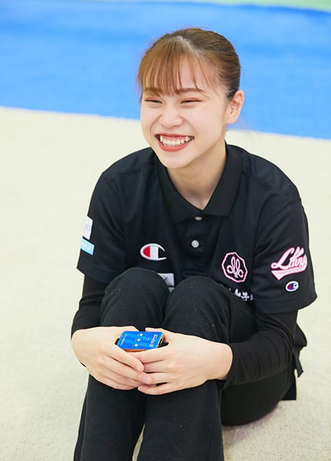 Artistic Gymnast Aiko Sugihara answered various questions