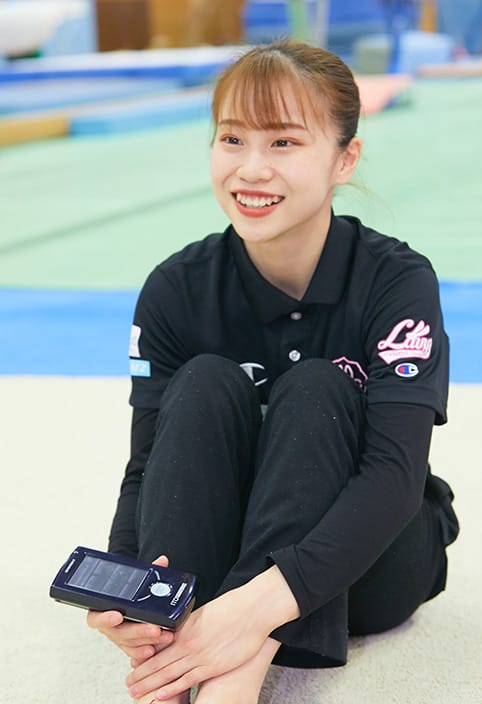 Artistic Gymnast Aiko Sugihara answered various questions