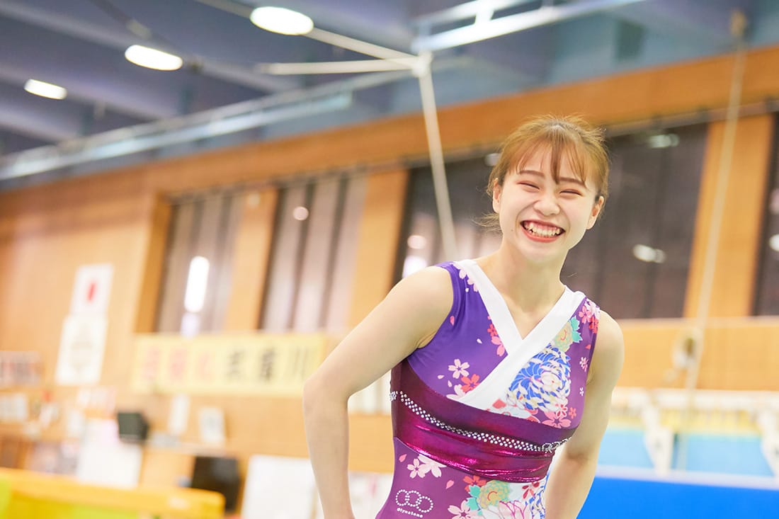 Artistic Gymnast Aiko Sugihara answered various questions