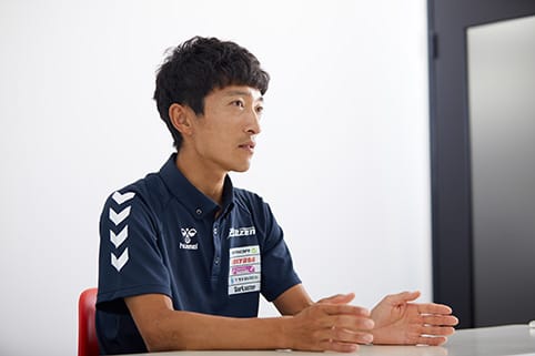 Road cycling racer Nariyuki Masuda answered various questions