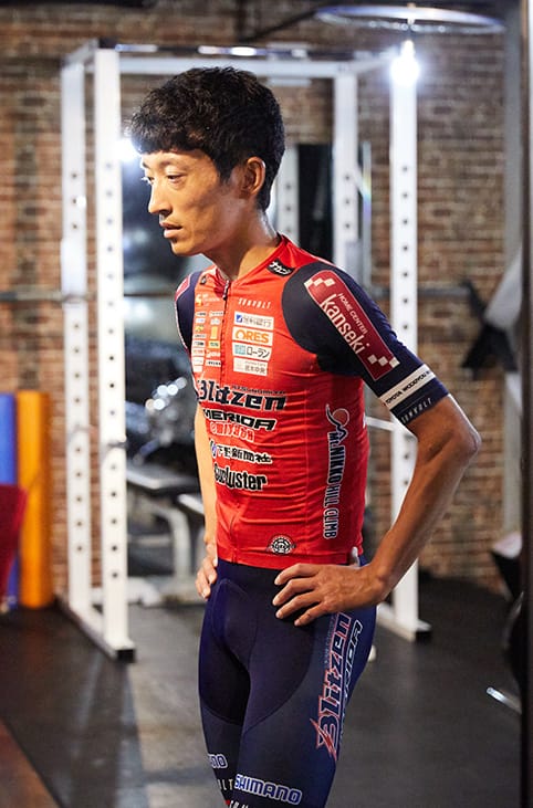 Road cycling racer Nariyuki Masuda answered various questions