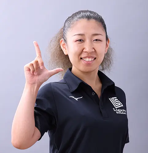 Manami Komatsu, trainer of Ligare Sendai