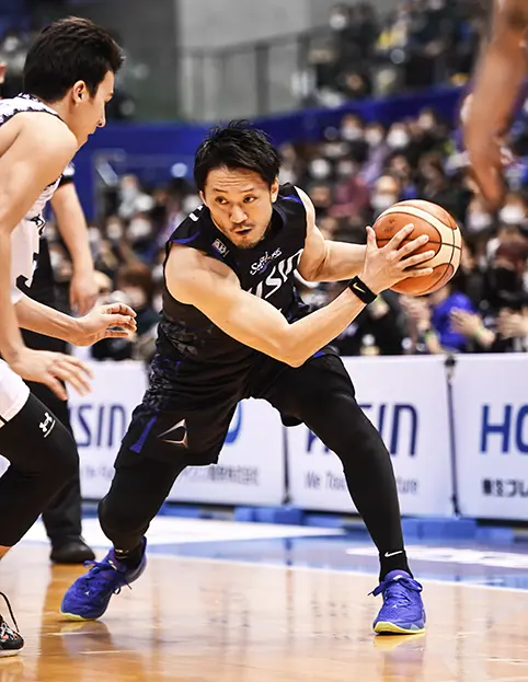 Professional basketball player Shinsuke Kashiwagi