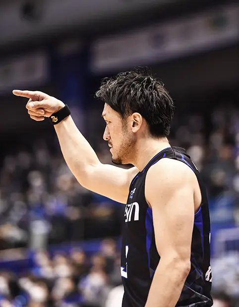Professional basketball player Shinsuke Kashiwagi