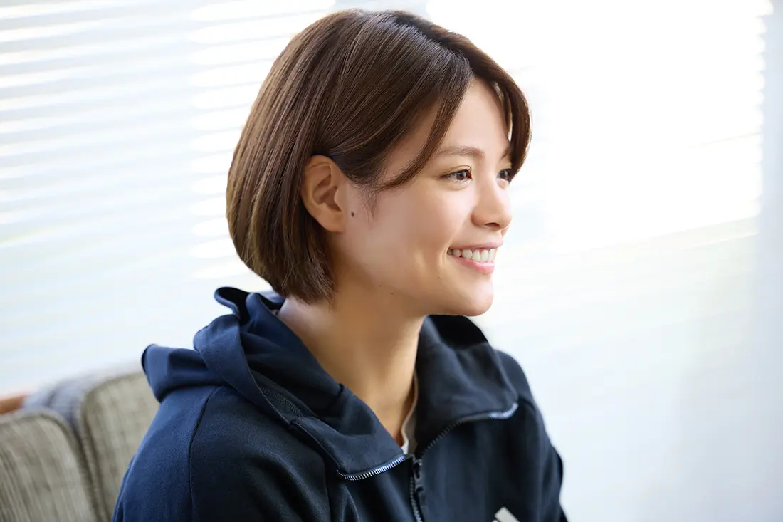 Judoka Uta Abe answered various questions